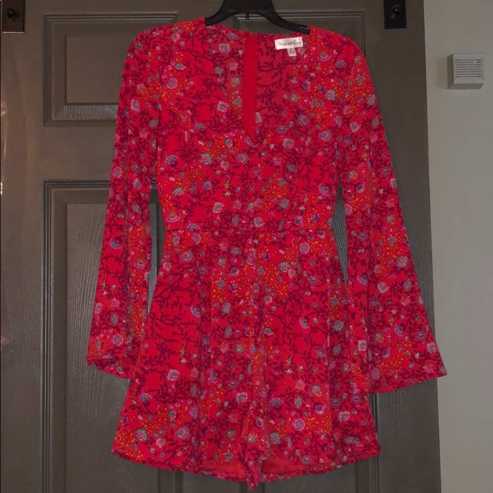 Honey and Rosie bell sleeve romper